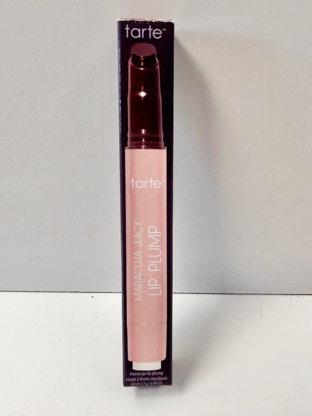 New In Box Tarte Maracuja Juicy Lip Plump  Full Size  Honeysuckle  FN10459-UN